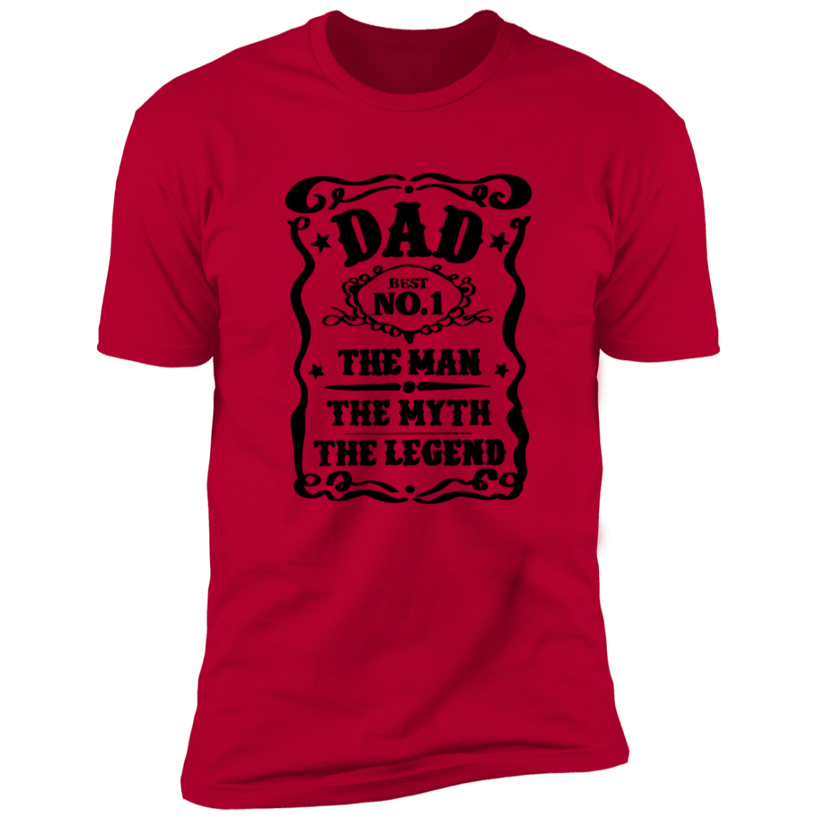 Dad No.1 Premium Short Sleeve Tee