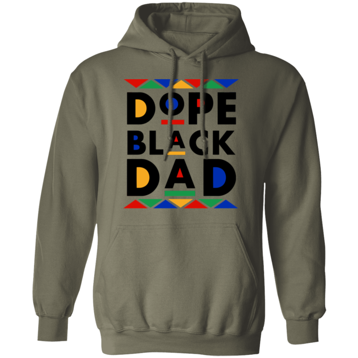 Dope Black Dad | Pullover Hoodie