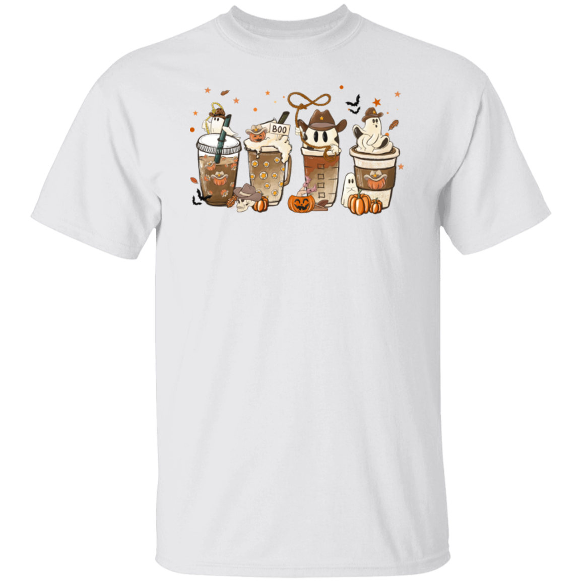 Halloween Coffee | Premium Short sleeve  T-Shirt