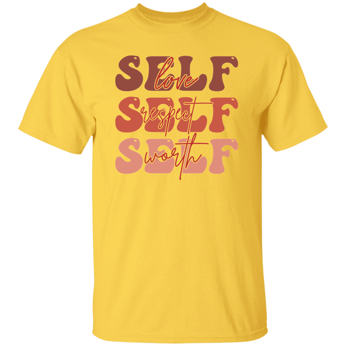 Self Love Respect Worth | Premium Short Sleeve T-Shirt
