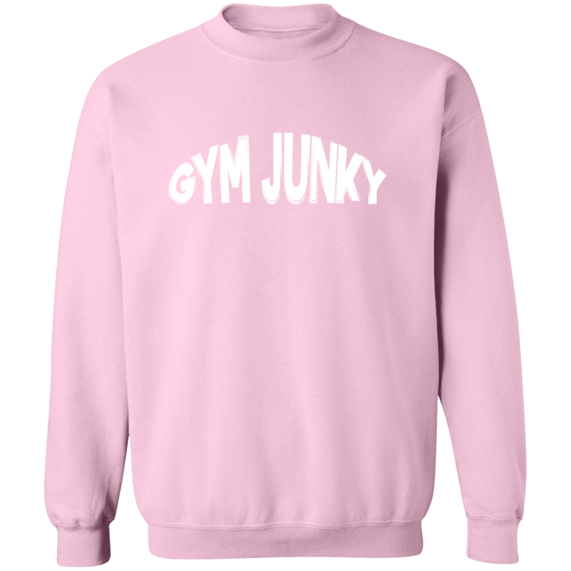 Gym Junky-Activewear | Crewneck Pullover Sweatshirt