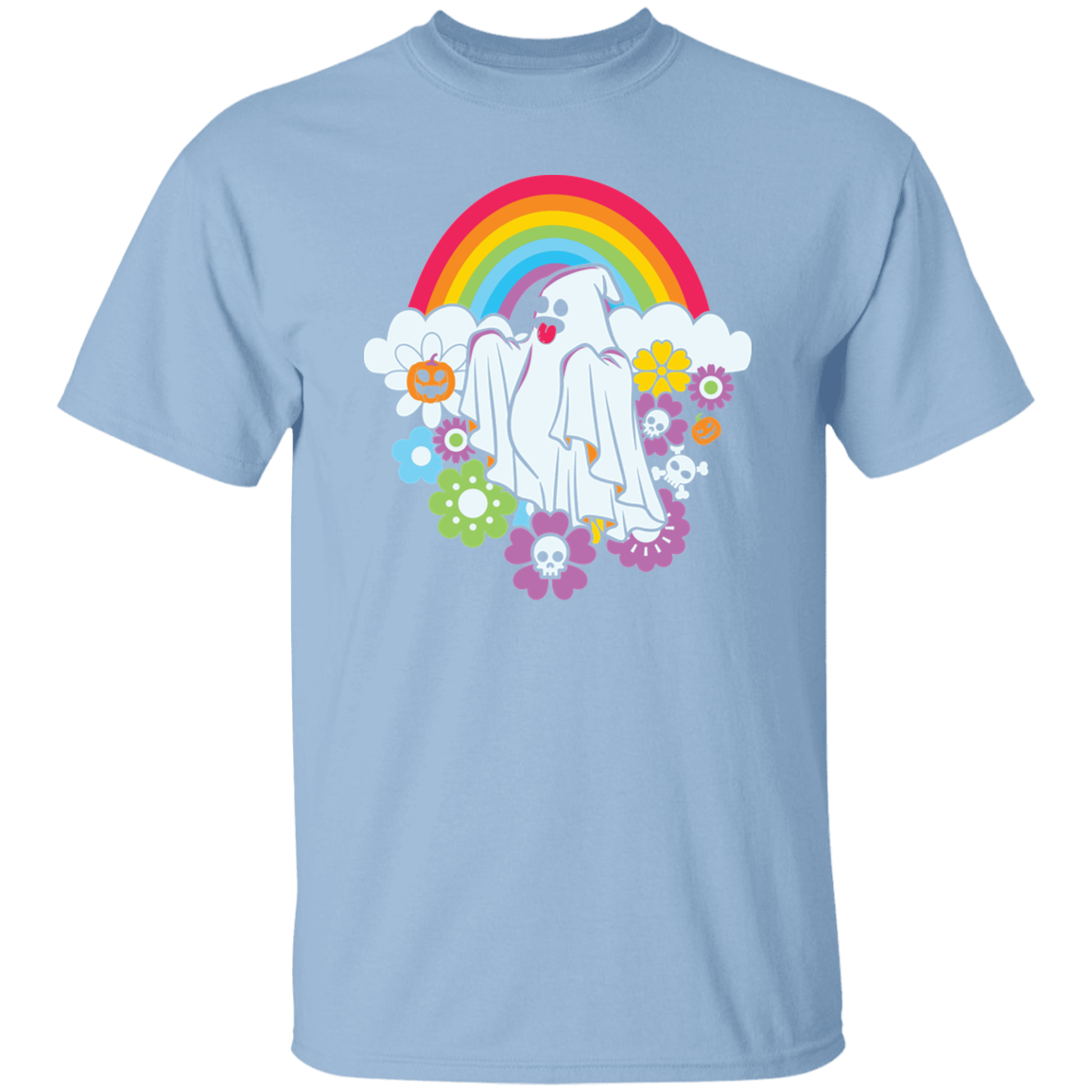 Retro Halloween Ghost | Premium Short Sleeve T-Shirt