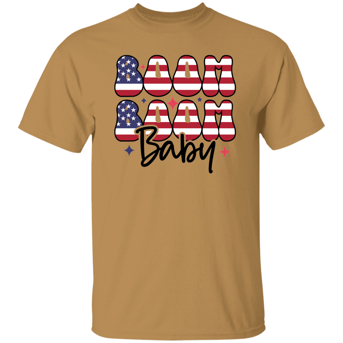 Boom Boom Baby Flag | short sleeve premium T-Shirt