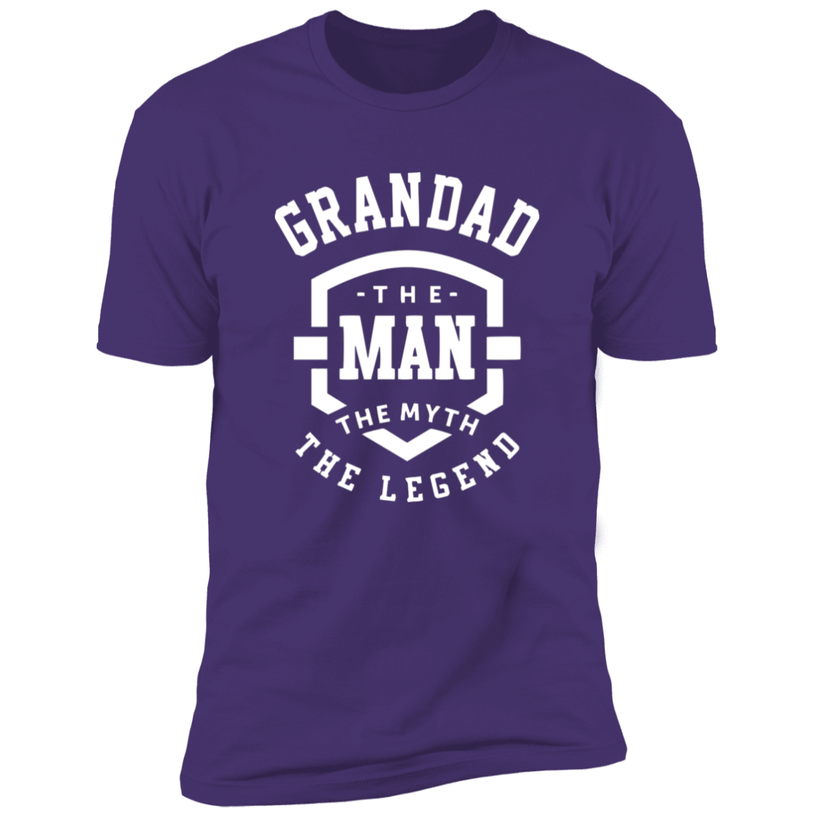 Grandad The Man Myth Legend Premium Short Sleeve Tee
