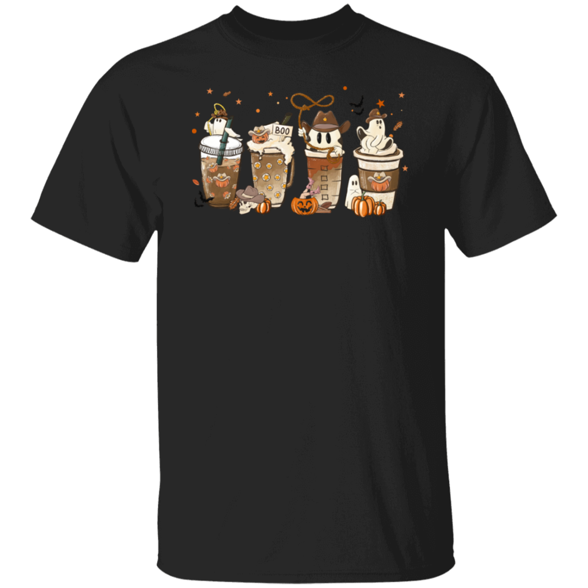 Halloween Coffee | Premium Short sleeve  T-Shirt