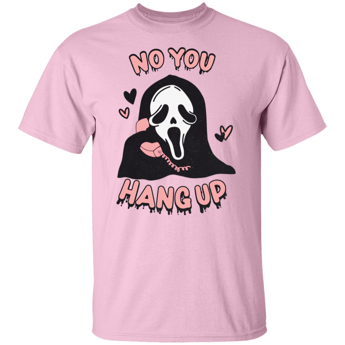 Ghost Face| No You Hang Up| Premium short sleeve T-Shirt