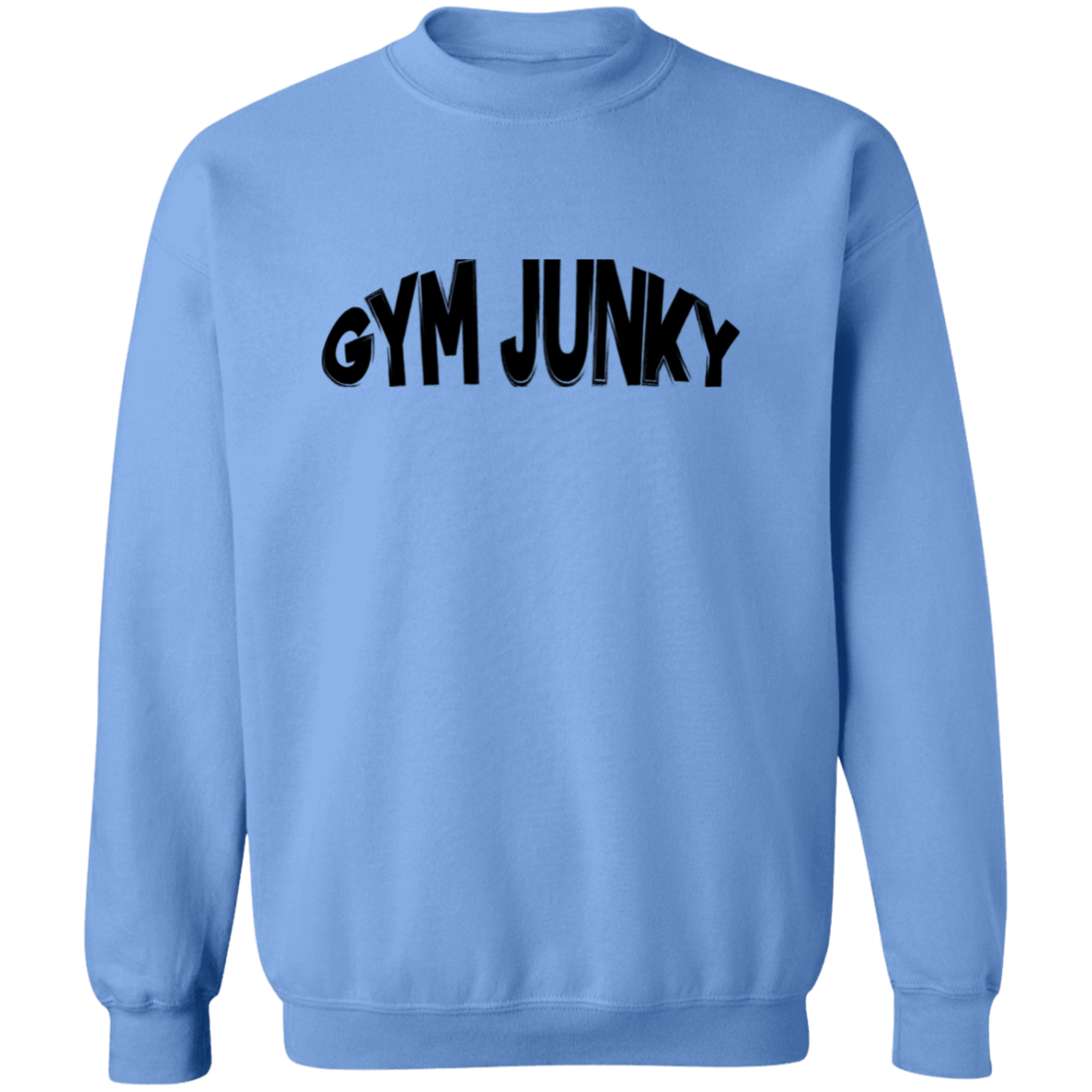 Gym Junky-Activewear | Crewneck Pullover Sweatshirt
