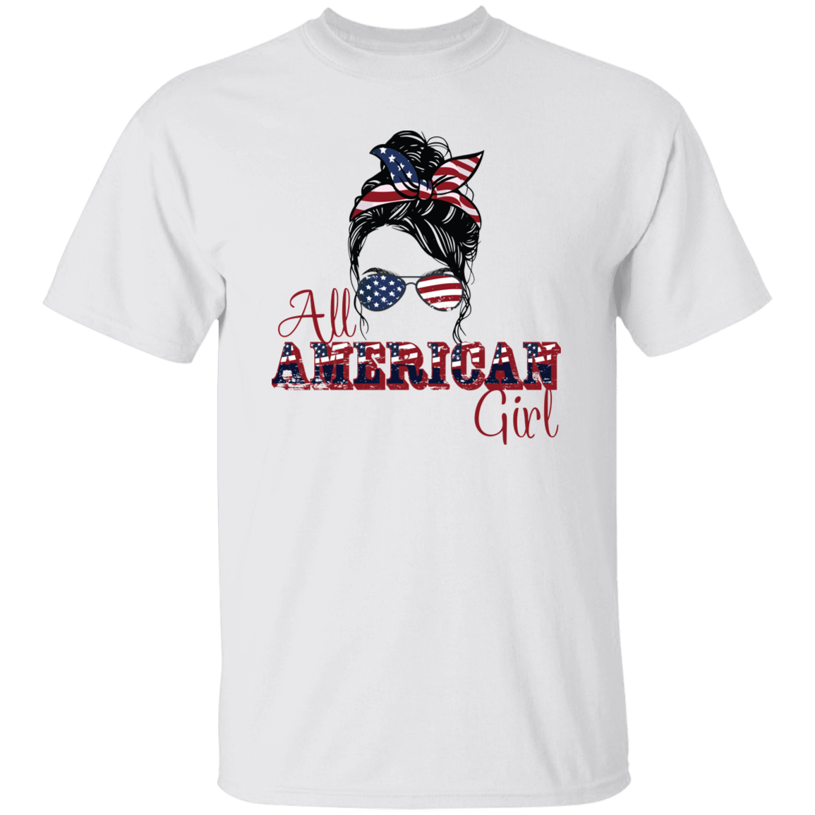All American Girl | short sleeve premium T-Shirt