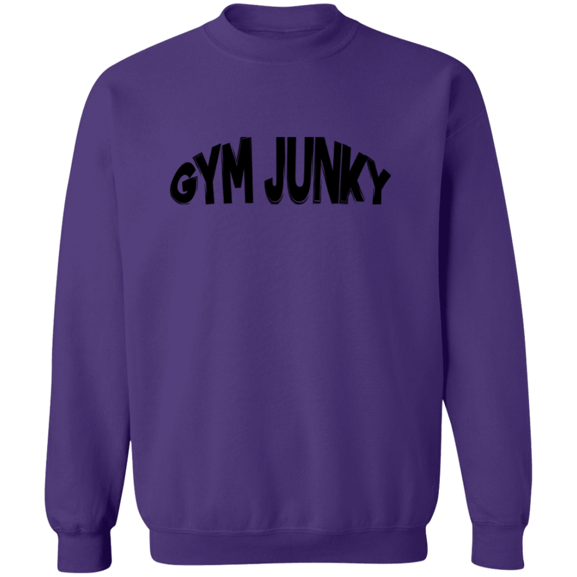Gym Junky-Activewear | Crewneck Pullover Sweatshirt
