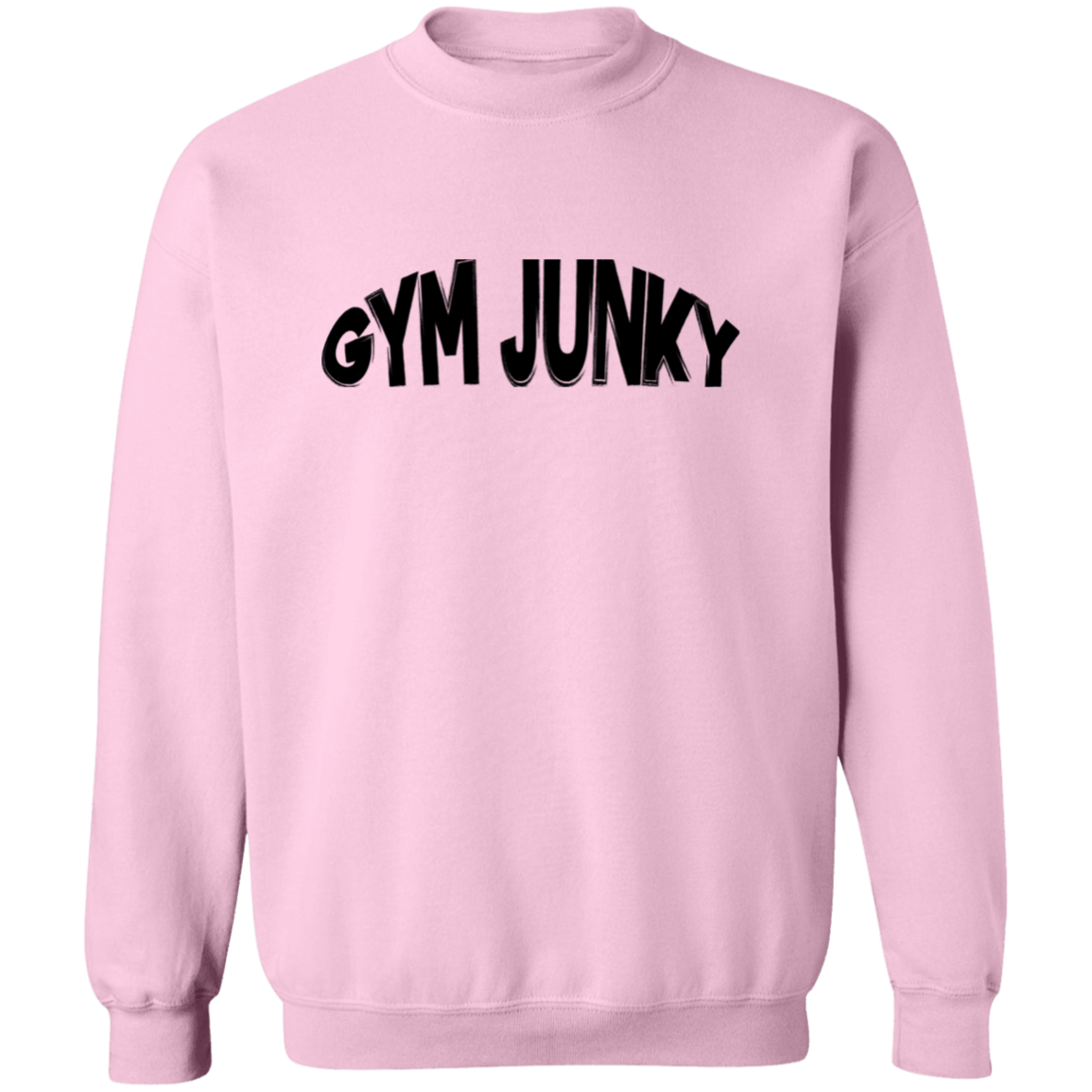 Gym Junky-Activewear | Crewneck Pullover Sweatshirt