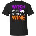 Witch Way To The Wine | Premium Short sleeve T-Shirt
