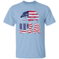 American Flag Eagle | short sleeve premium T-Shirt