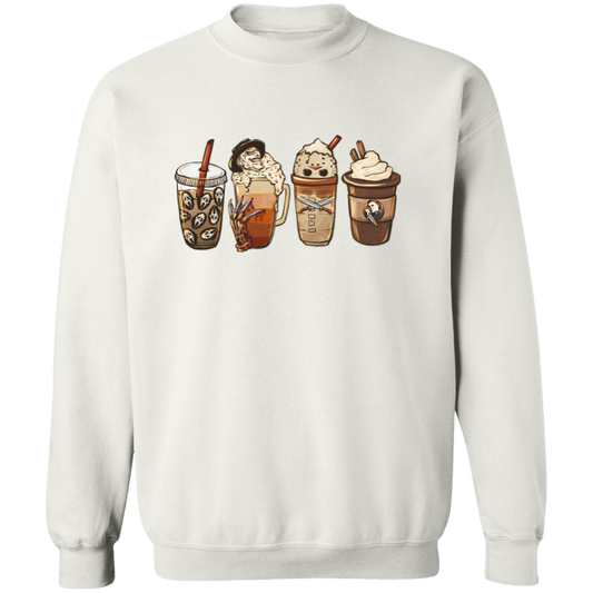 Horror Coffee | Crewneck Pullover Sweatshirt