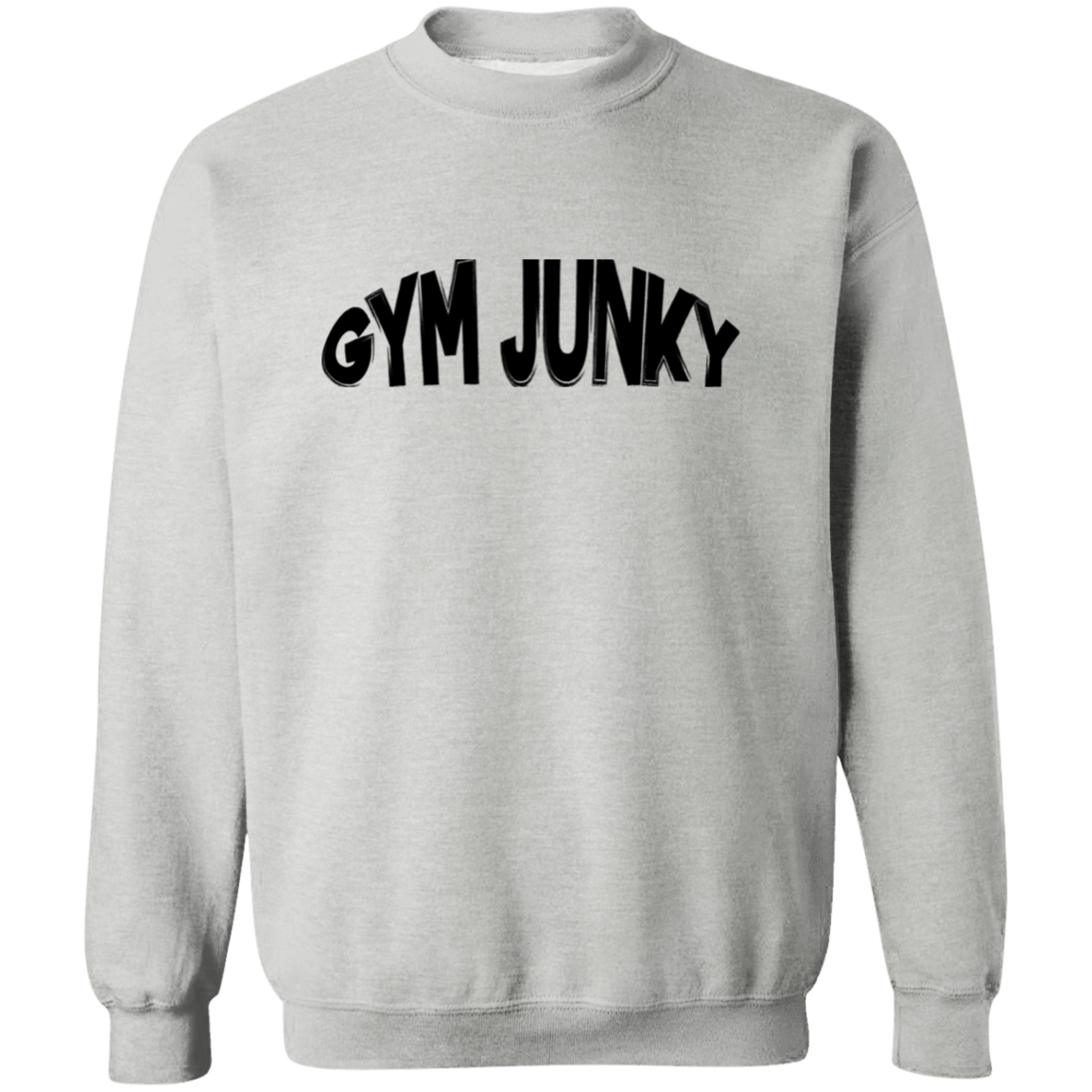 Gym Junky-Activewear | Crewneck Pullover Sweatshirt