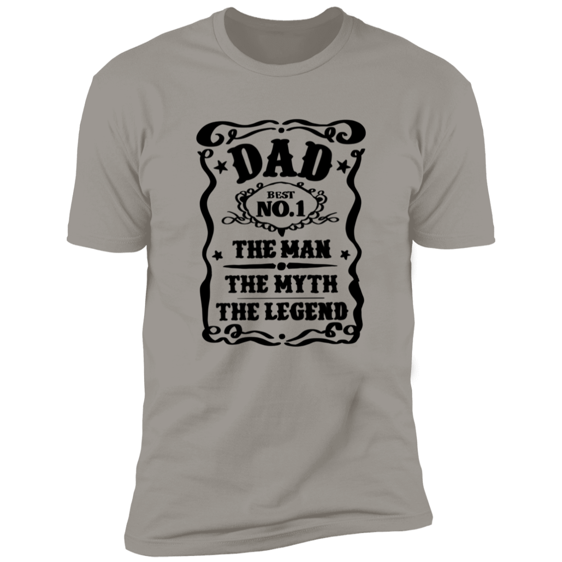 Dad No.1 Premium Short Sleeve Tee