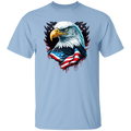 American Flag Eagle | short sleeve premium  T-Shirt