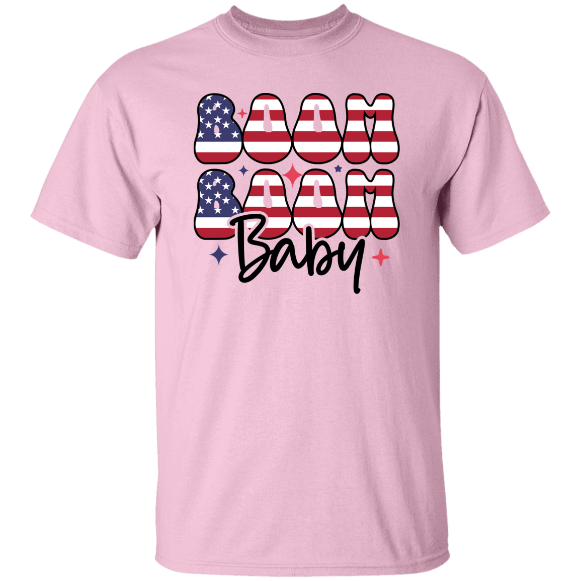 Boom Boom Baby Flag | short sleeve premium T-Shirt