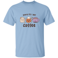 Scary Til I Get Coffee | Premium Short Sleeve T-Shirt