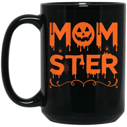 Momster | 15 oz. Black Mug