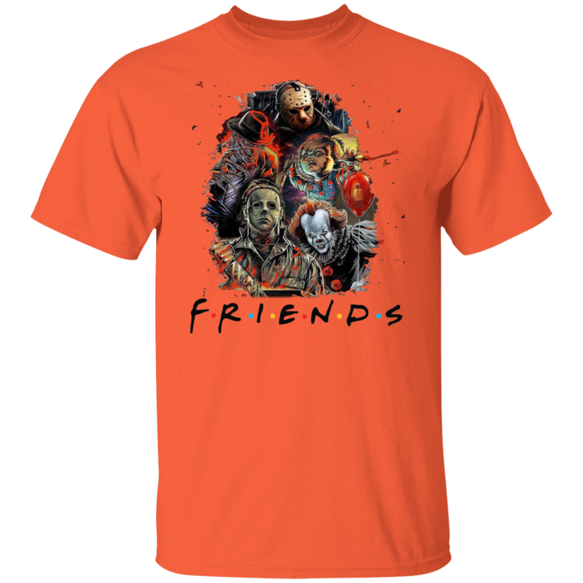 Scary Friends Halloween | Premium Short Sleeve T-Shirt