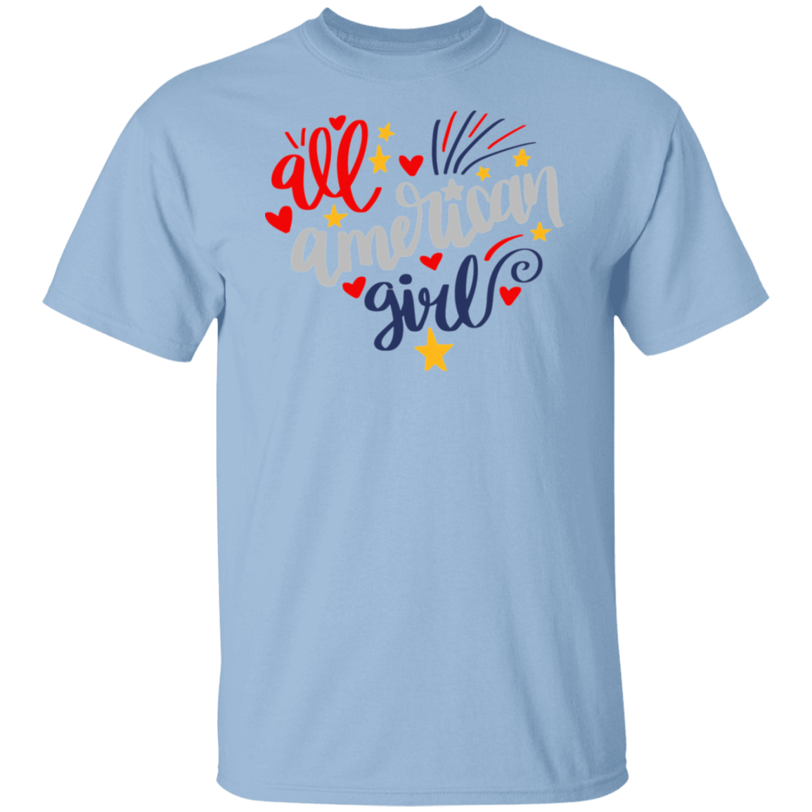 All American Girl | short sleeve premium T-Shirt