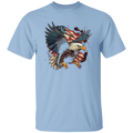 American Flag Eagle | short sleeve premium T-Shirt