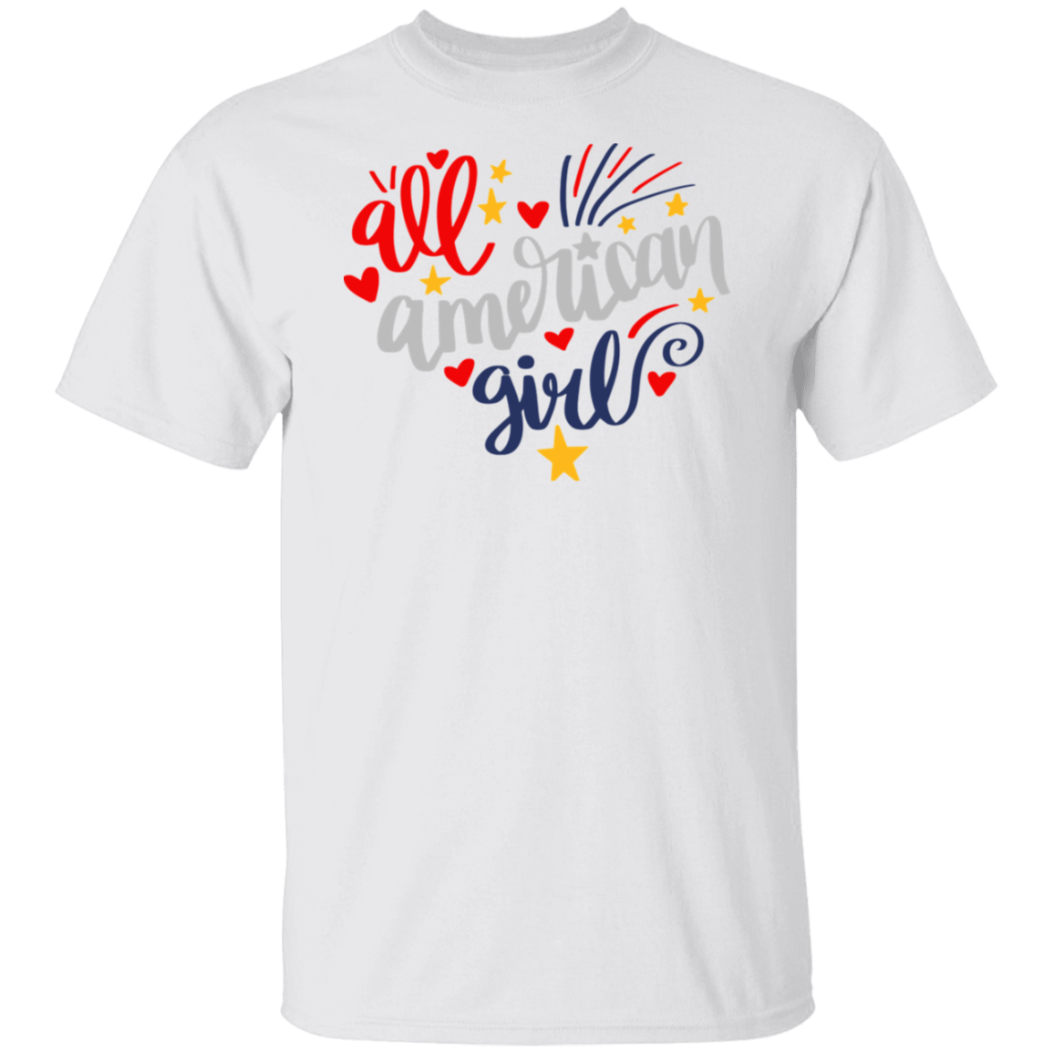All American Girl | short sleeve premium T-Shirt