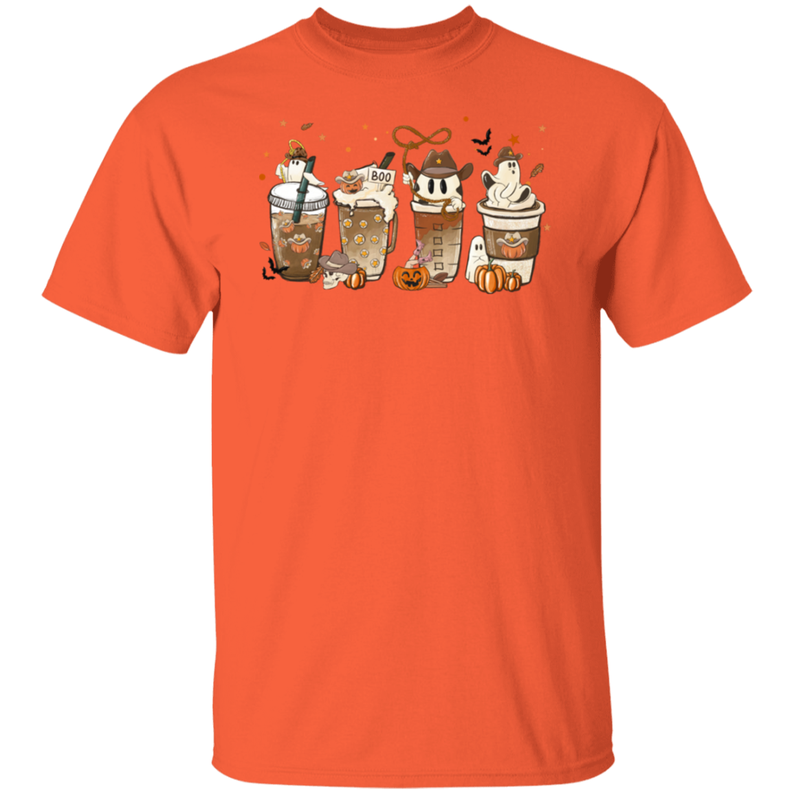 Halloween Coffee | Premium Short sleeve  T-Shirt