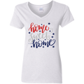Home Sweet Home | short sleeve premium Ladies' V-Neck T-Shirt