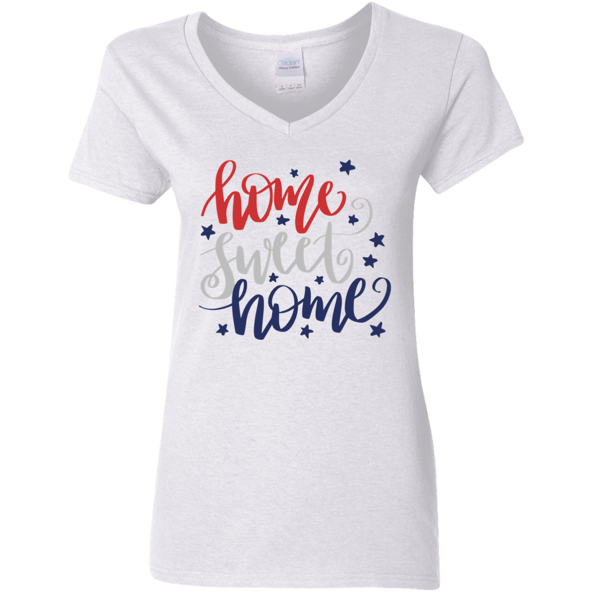 Home Sweet Home | short sleeve premium Ladies' V-Neck T-Shirt