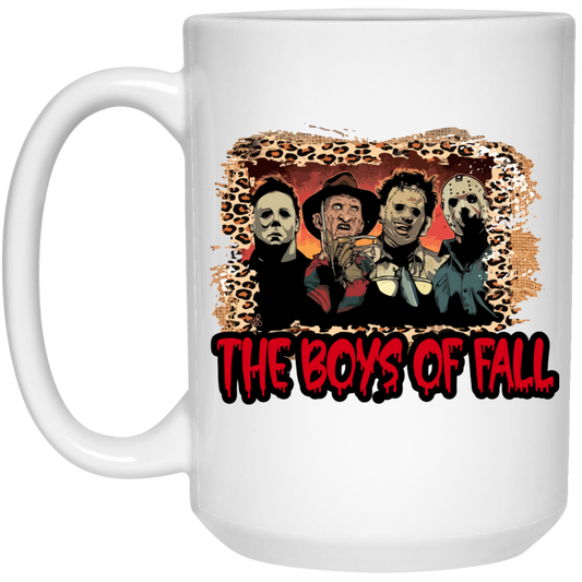The Boys Of Fall | 15 oz. White Mug