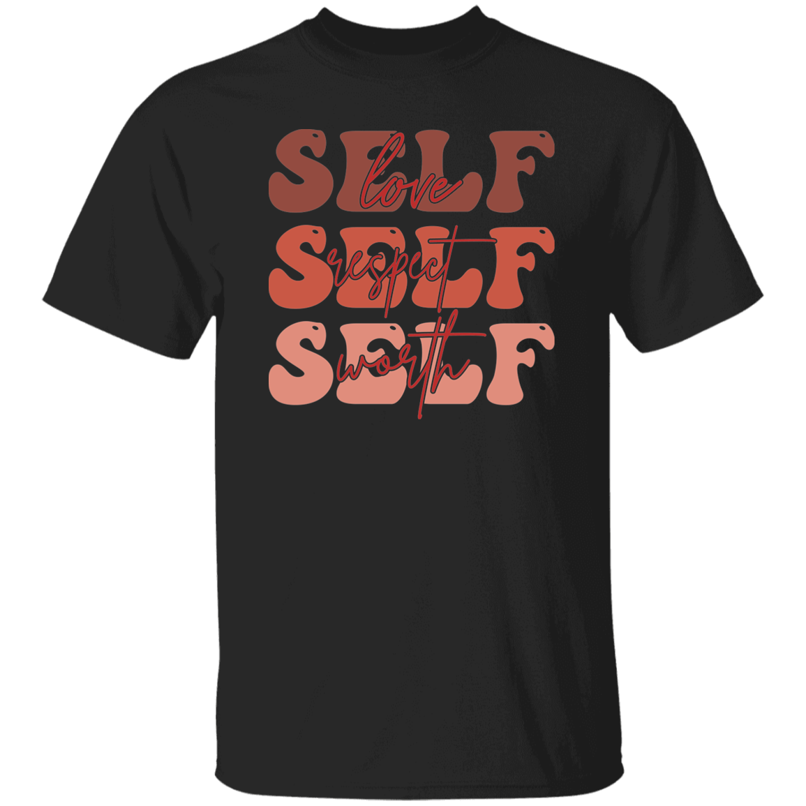 Self Love Respect Worth | Premium Short Sleeve T-Shirt
