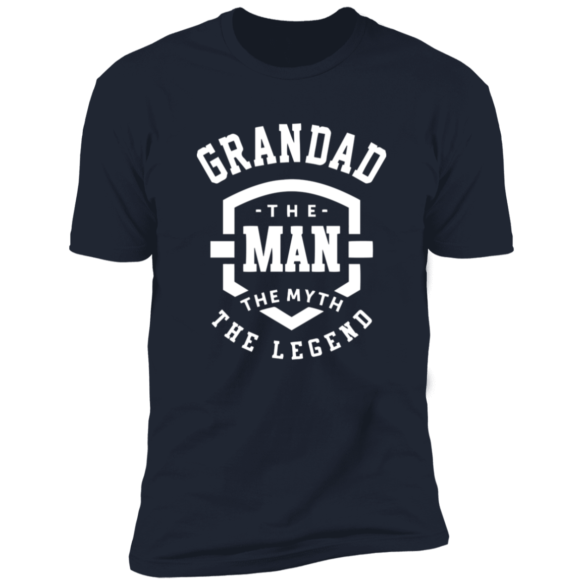 Grandad The Man Myth Legend Premium Short Sleeve Tee