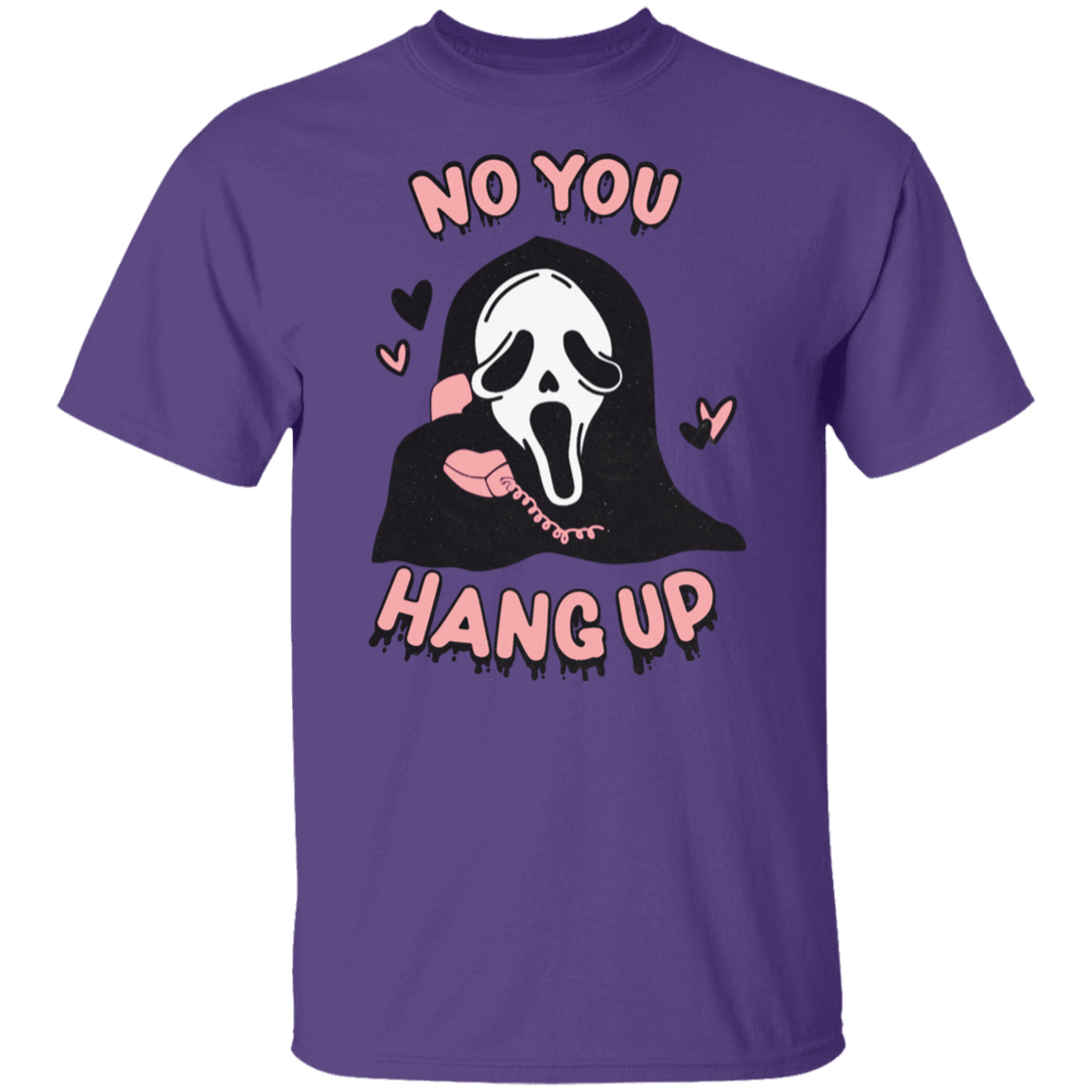 Ghost Face| No You Hang Up| Premium short sleeve T-Shirt