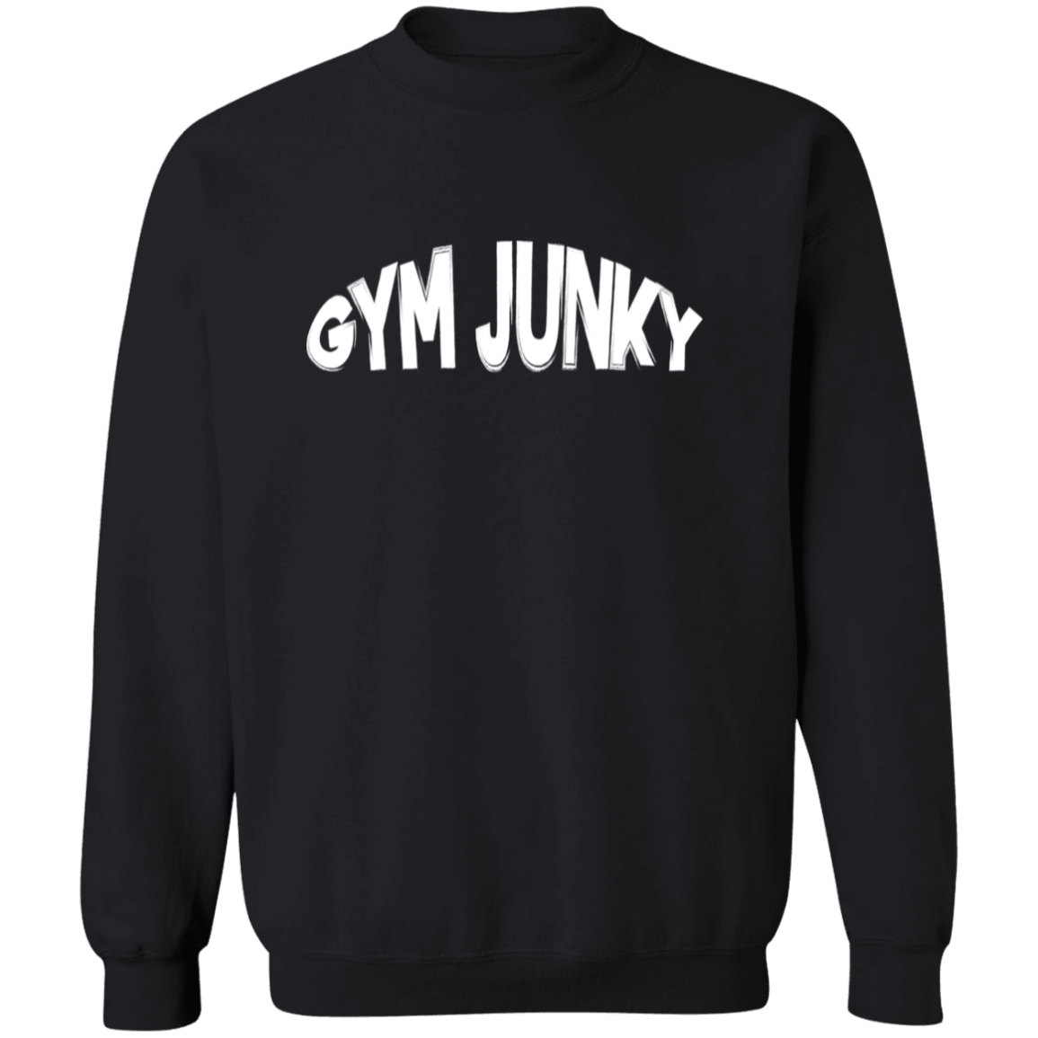Gym Junky-Activewear | Crewneck Pullover Sweatshirt