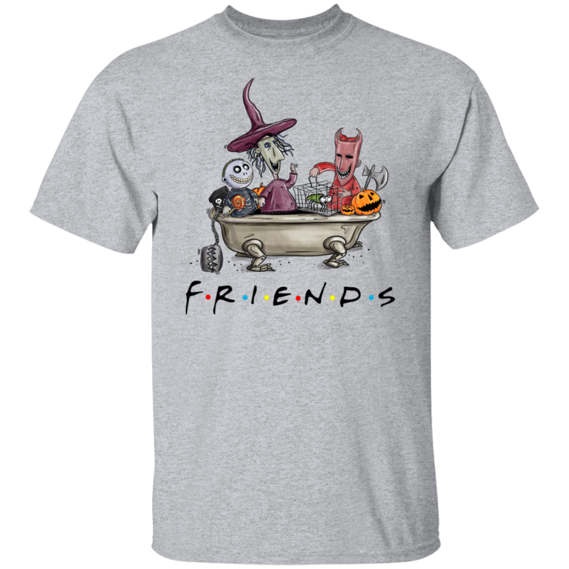 Rub a Dub Scary Friends | Premium Short Sleeve T-Shirt