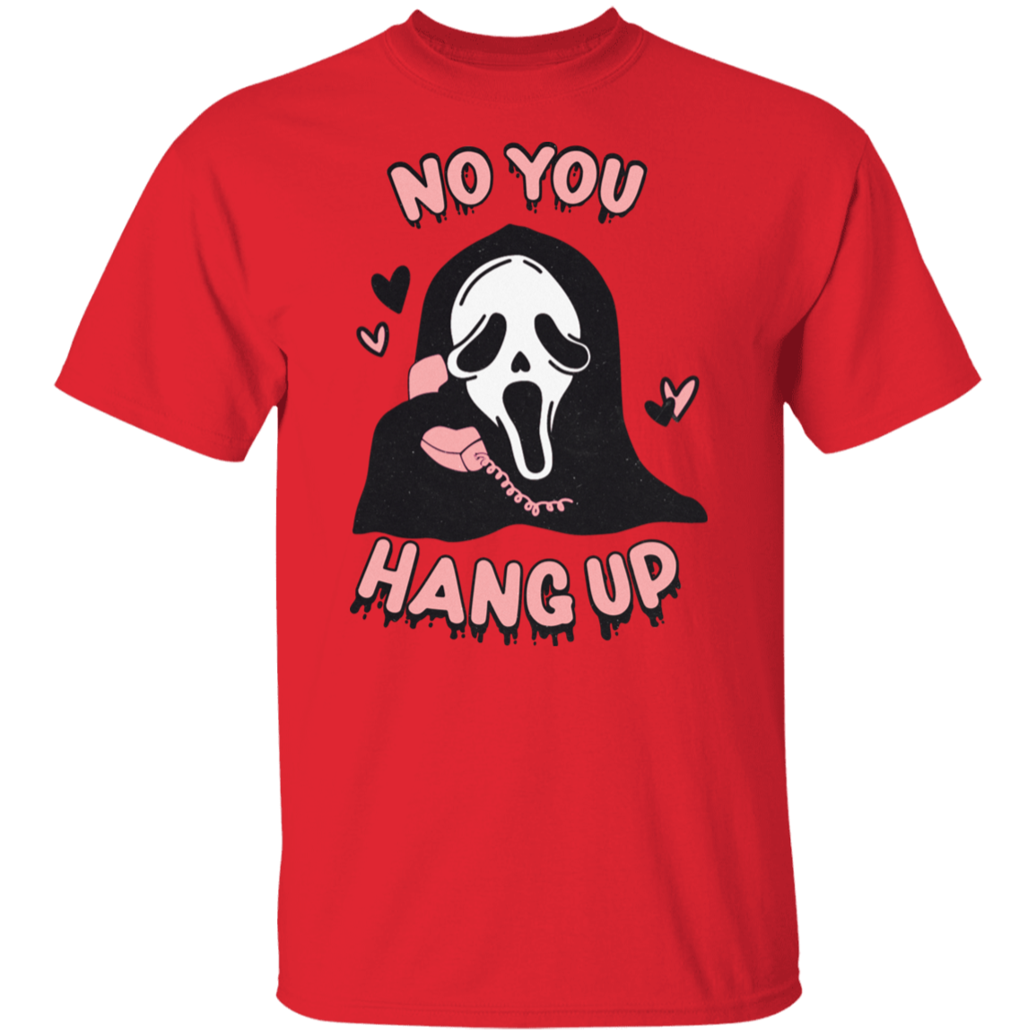 Ghost Face| No You Hang Up| Premium short sleeve T-Shirt