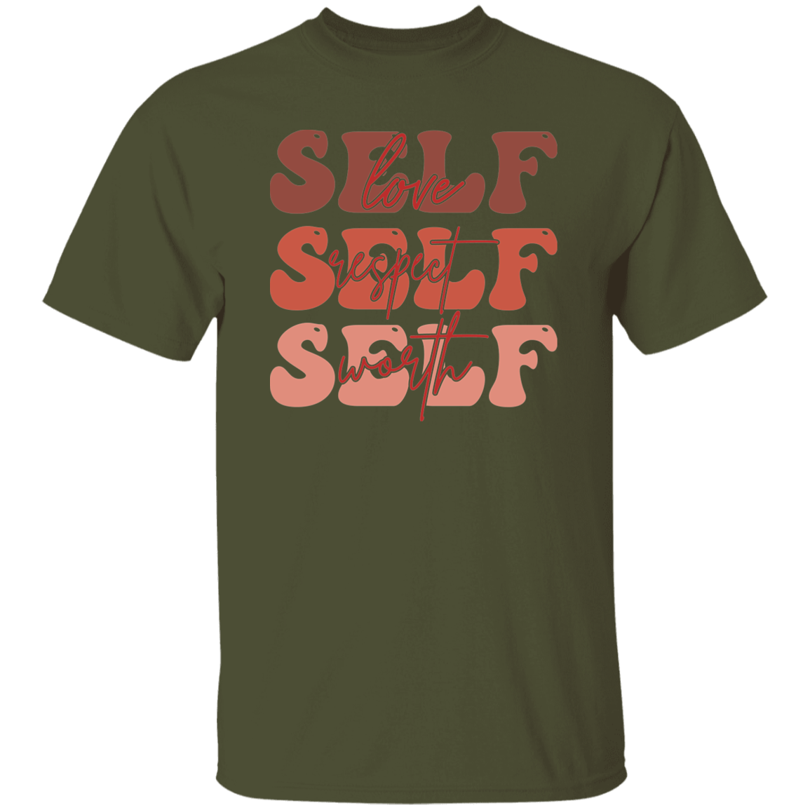 Self Love Respect Worth | Premium Short Sleeve T-Shirt