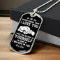 To My Son | I Hope You Believe In Yourself | Love Dad | Dog Tag