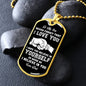 To My Son | I Hope You Believe In Yourself | Love Dad | Dog Tag