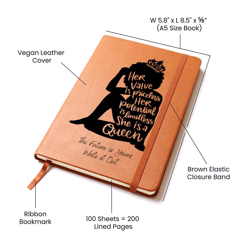 Her Value is Priceless Write it Out Journal