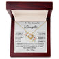 To My Beautiful Daughter | Love Knot Necklace