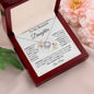 To My Beautiful Daughter | Love Knot Necklace
