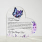 to my beautiful daughter aaliyah