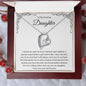 To My Amazing Daughter | Forever Love Necklace