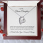 To My Bonus Daughter | Forever Love Necklace