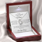 To My Unbiological Mom | Love You Always | Forever Love Necklace