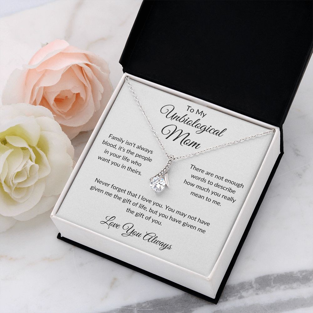 To My Unbiological Mom | Alluring Beauty Necklace