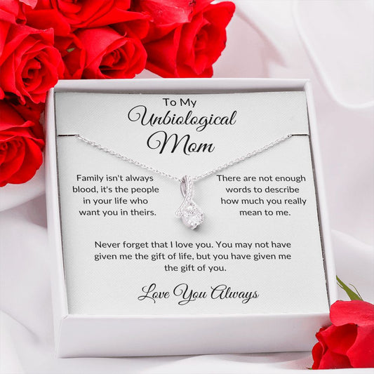 To My Unbiological Mom | Alluring Beauty Necklace