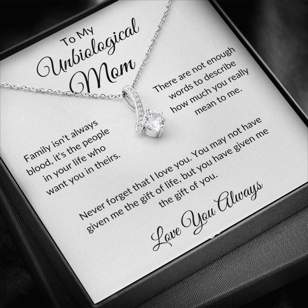 To My Unbiological Mom | Alluring Beauty Necklace